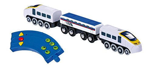 Remote Control Model Train Sound Remote Control Electronic Train with Sounds for Wooden Railways – TopToy
