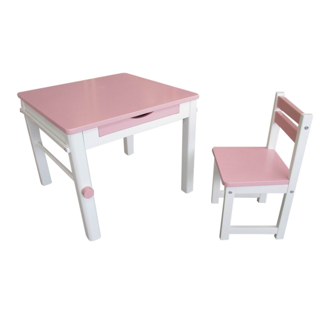 TikkTokk TPS01P Table and Chair Pink 