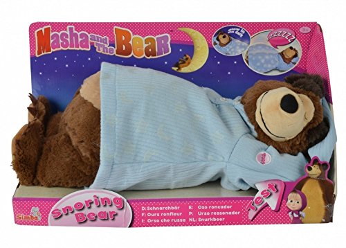 snoring teddy bear toy