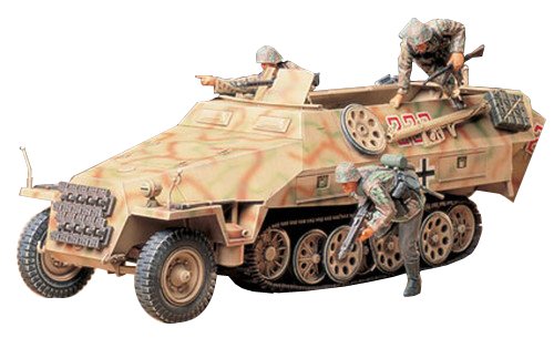 Tamiya 300035195&nbsp;&ndash;&nbsp;1: 35&nbsp;WWII special force 251/1&nbsp;half chain vehicles transport (4).
