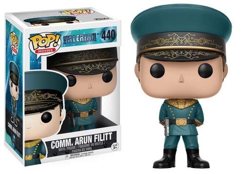 Funko POP! 14338 Valerian Cmdr Arun Filitt Pop Vinyl Figure, Multi Colour, Standard