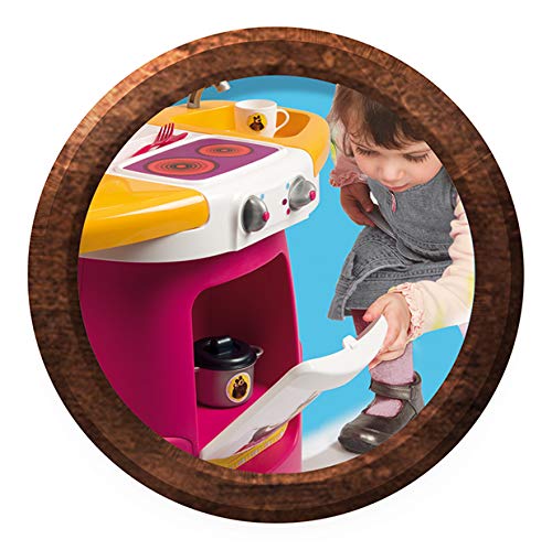 Smoby - Cuisine Loft - Jouet d'Imitation pour Enfant - Look Industriel