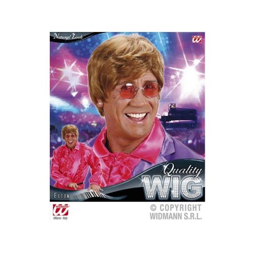 Elton Auburn Wig for Fancy Dress Costumes & Outfits Accessory - Image 3