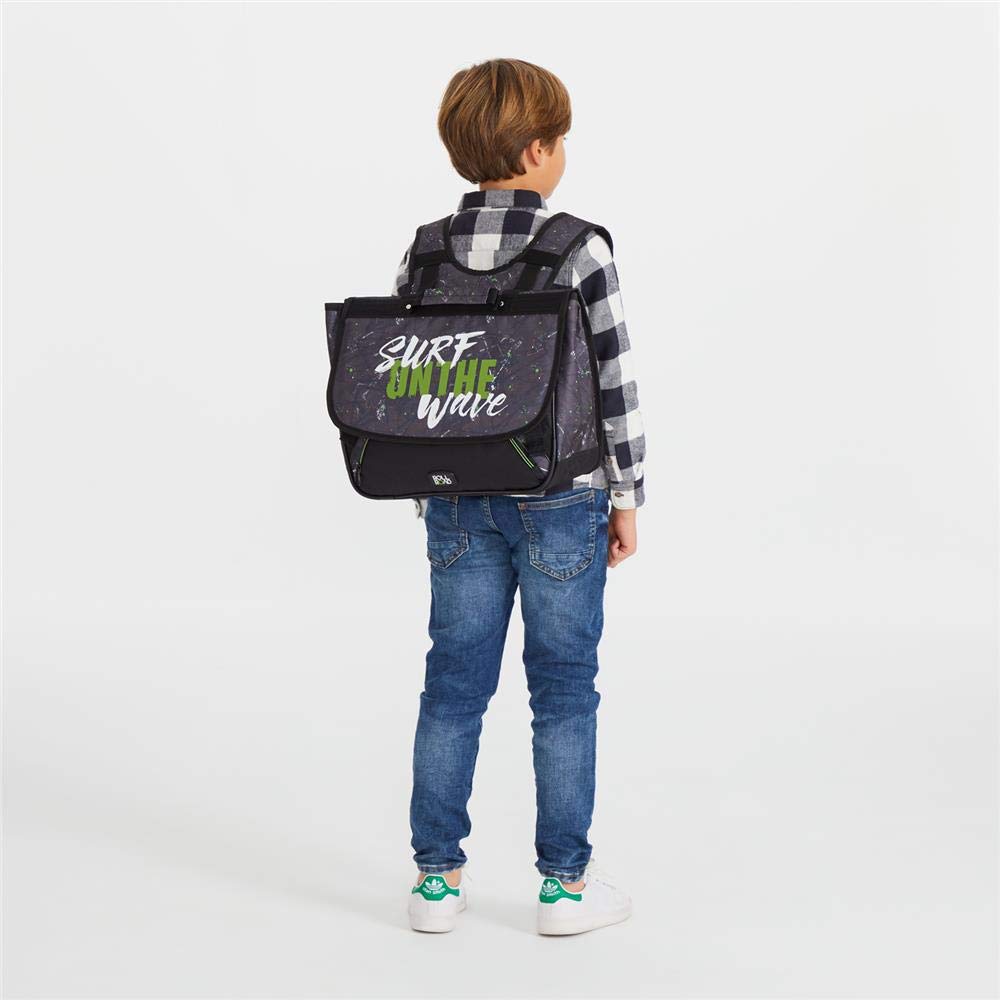 Roll Road California Cartable Backpack Black 37x30x14,5 cms Polyester 16.1L - Image 2