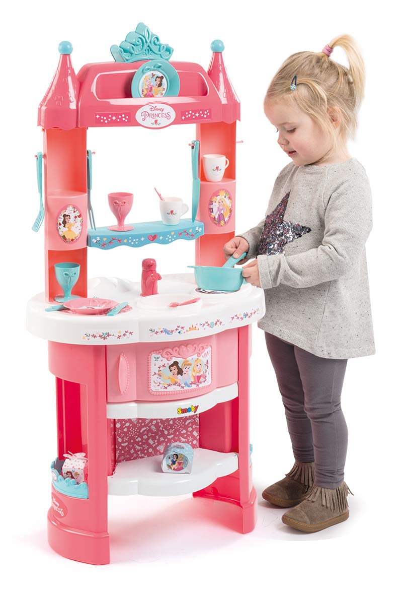 Smoby 311700 Disney Princess Kitchen, Pink TopToy