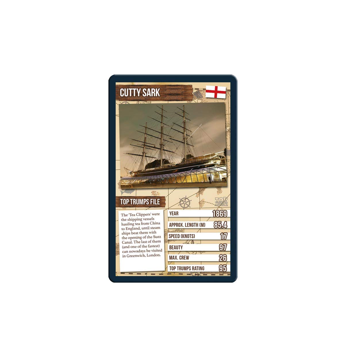 World Famous Ships Top Trumps Card Game - Image 3