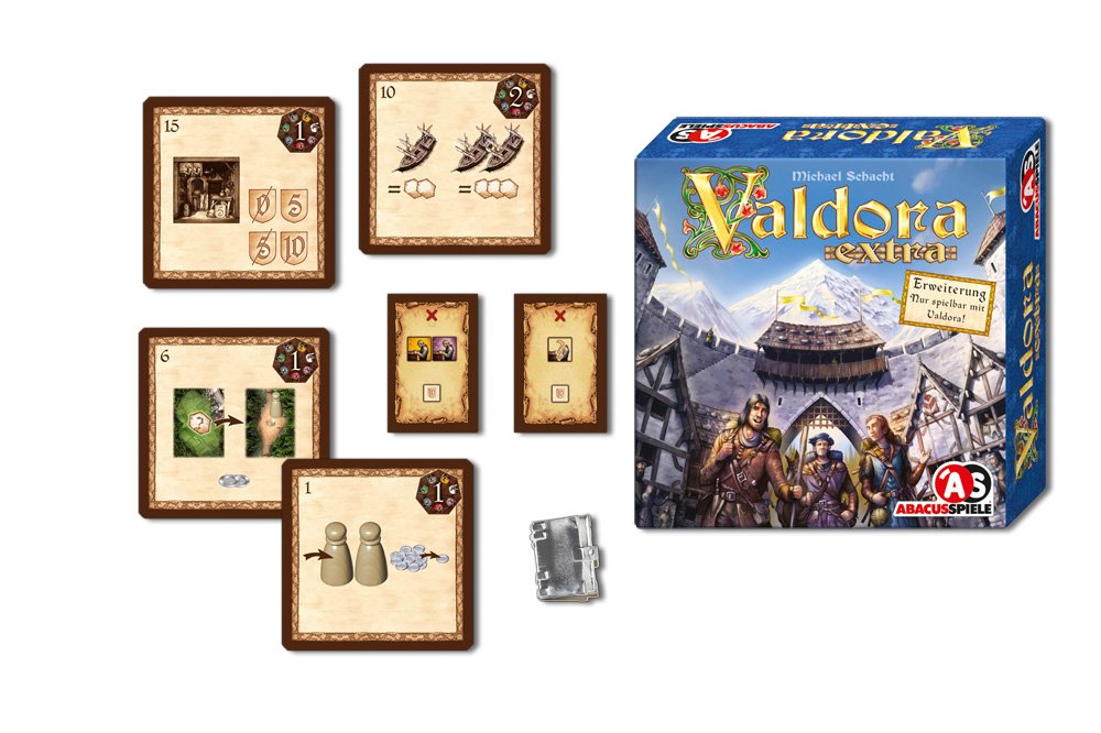 Abacus Spiele ABA06091 Valdora Extra Expansion Board Game TopToy