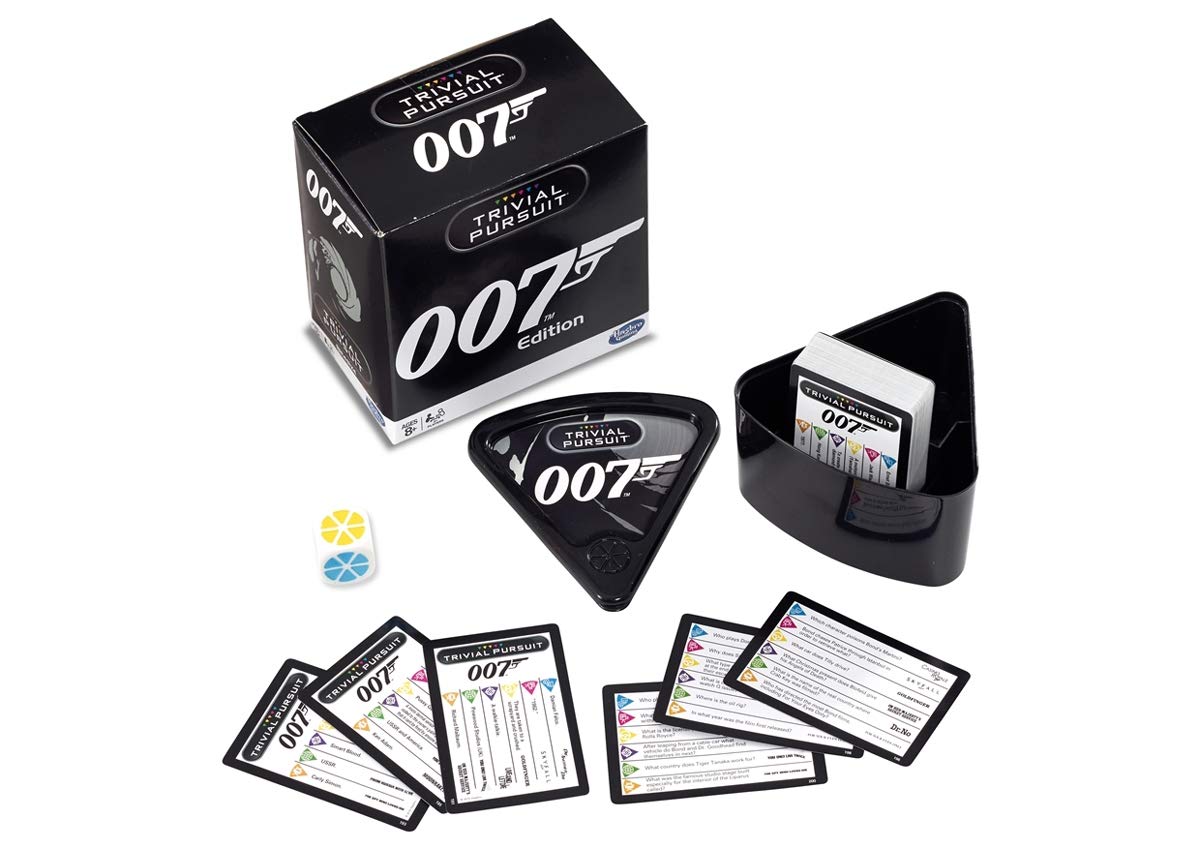 Trivial Pursuit James Bond – Gioco Da Viaggio In Francese, 600 Domande, 2 Giocatori, 12+ Anni