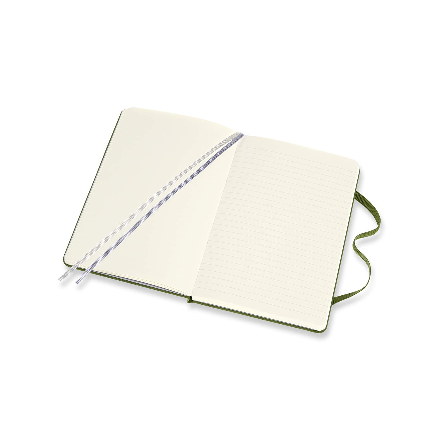 Moleskine Classic Ruled and Plain Paper Notebook, Hard Cover and