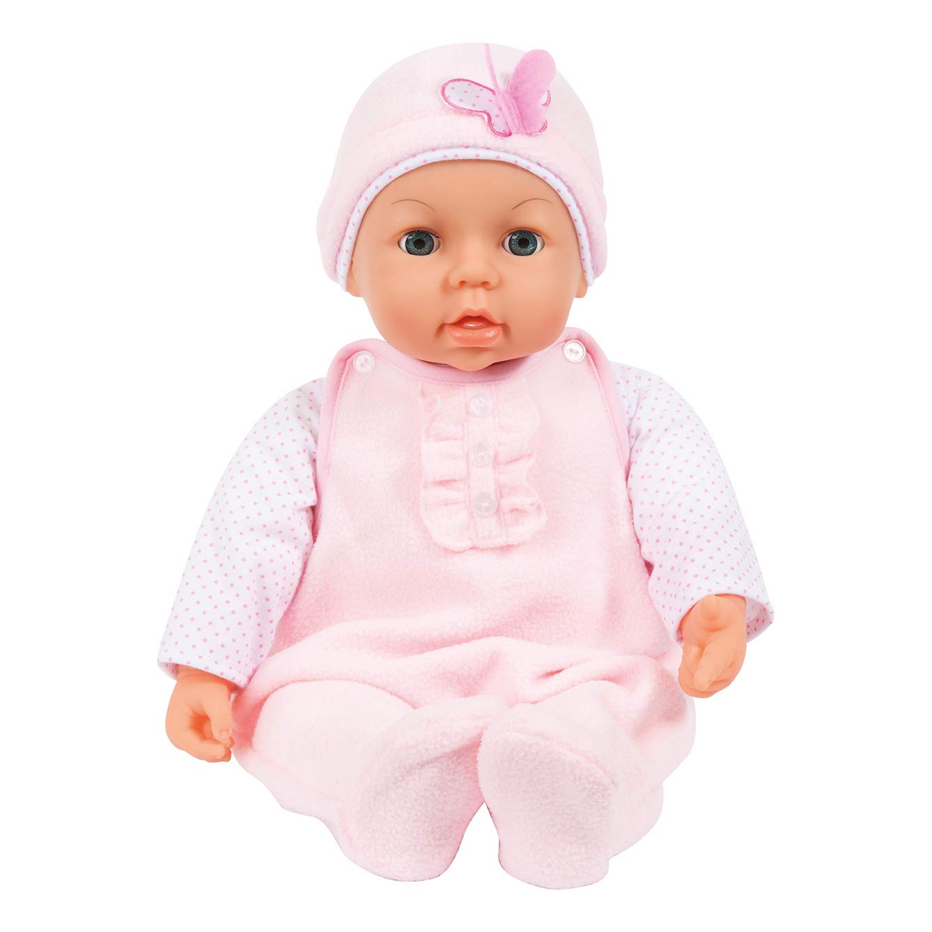 Bayer Design 94694AD Piccolina Magic Eyes Doll 46cm with Accessories ...