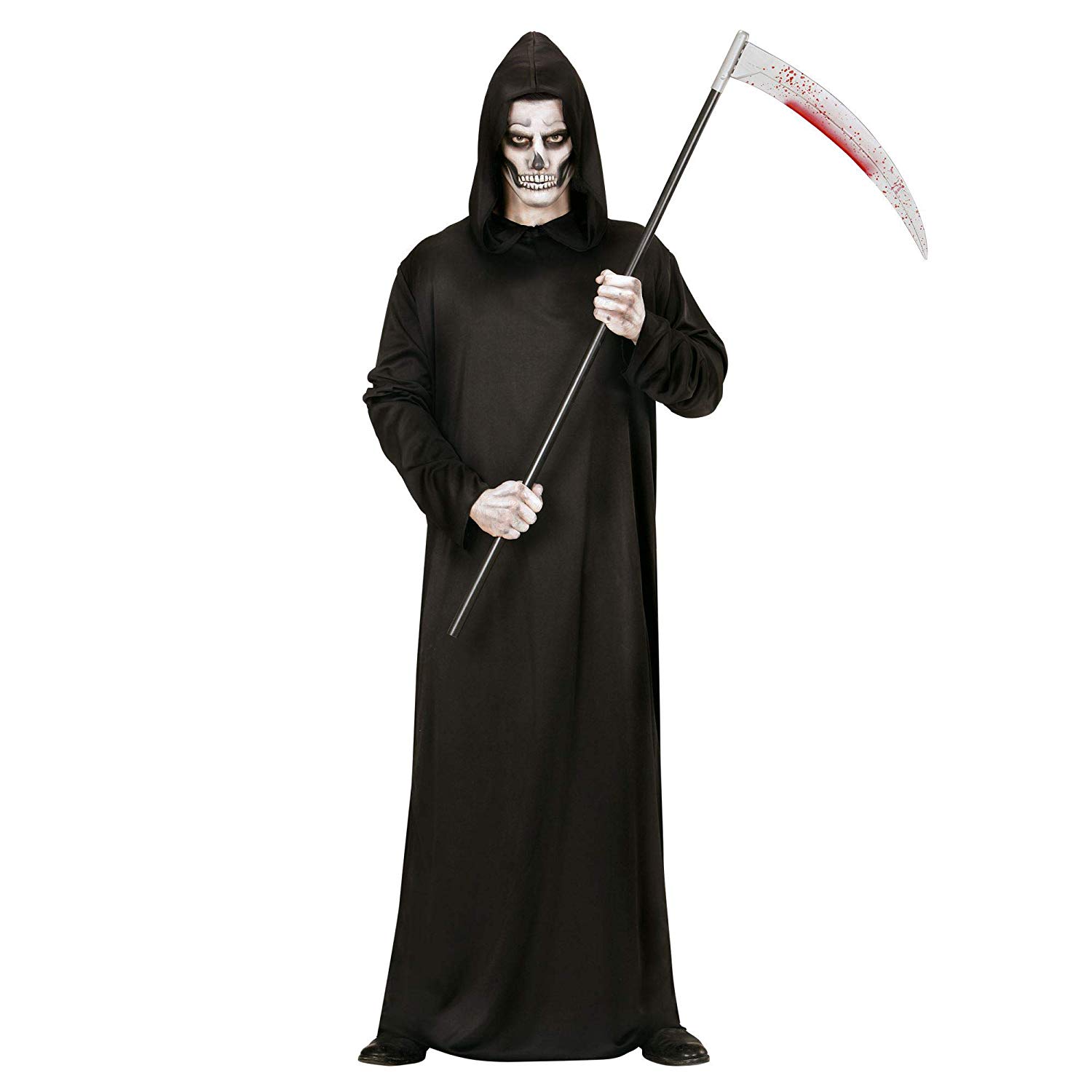 WIDMANN Kids? Grim Reaper Costume with Hooded Robe - Image 4