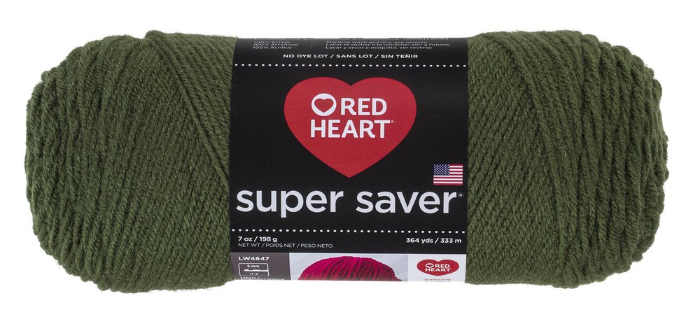 Red Heart Super Saver Economy Yarn, Medium Thyme
