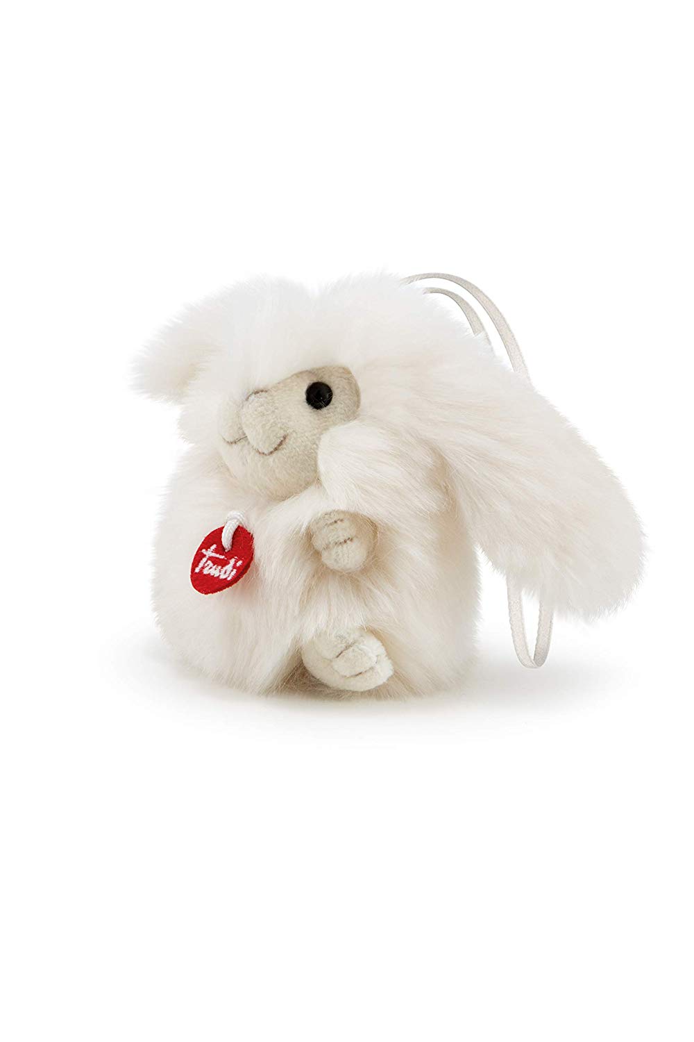 Trudi Charm Pulcino Giallo XXS – Peluche Morbido Con Maxi Passante, Lavabile, Collezionabile, 8 Cm