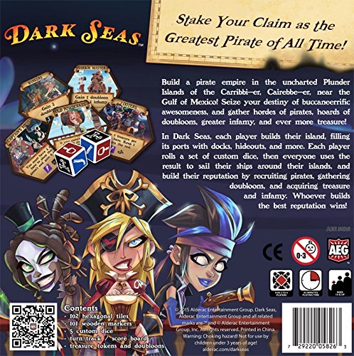 Alderac Entertainment ALD05826 Dark Seas Card Game - Image 2