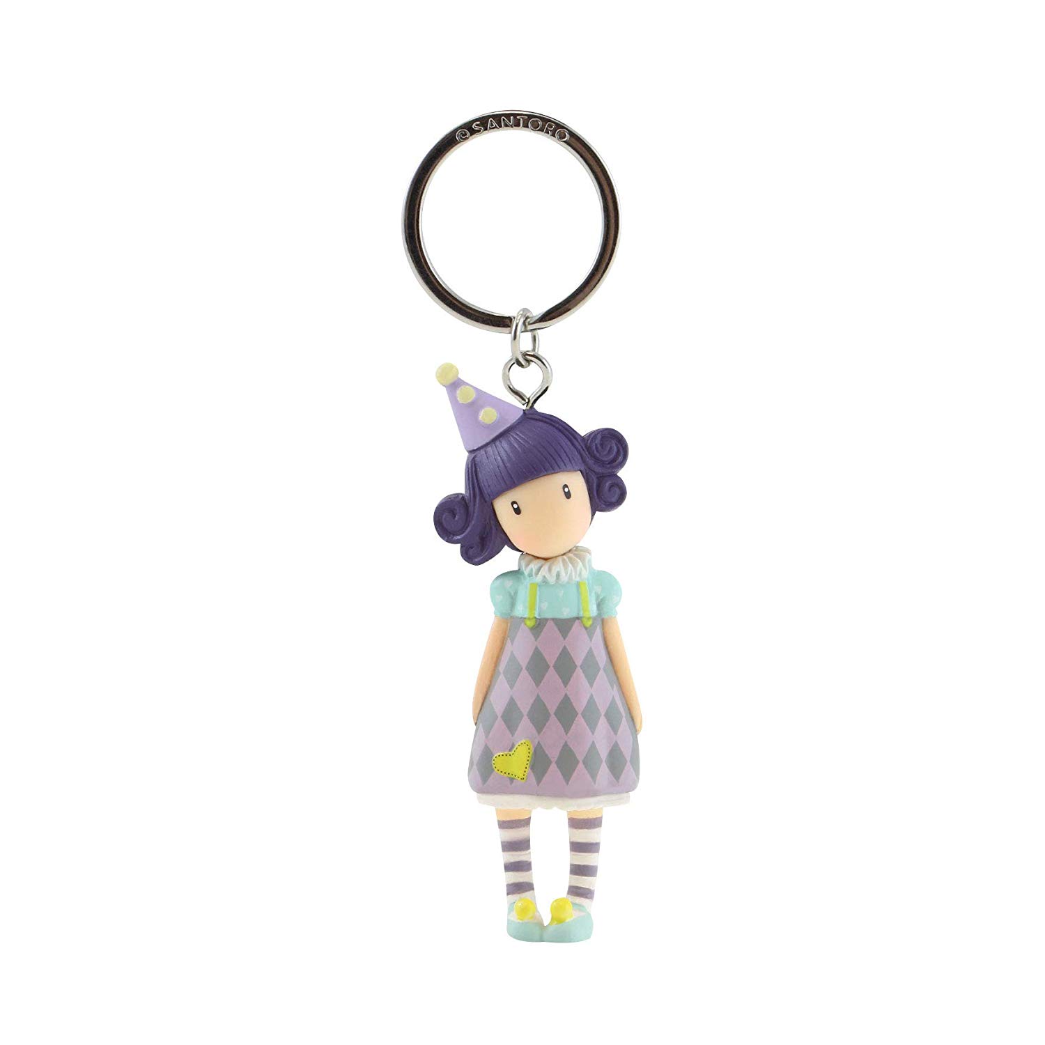 Santoro Gorjuss Key Ring The World Is Your Oyster | Secrets of the Sea | Collezionali tutti