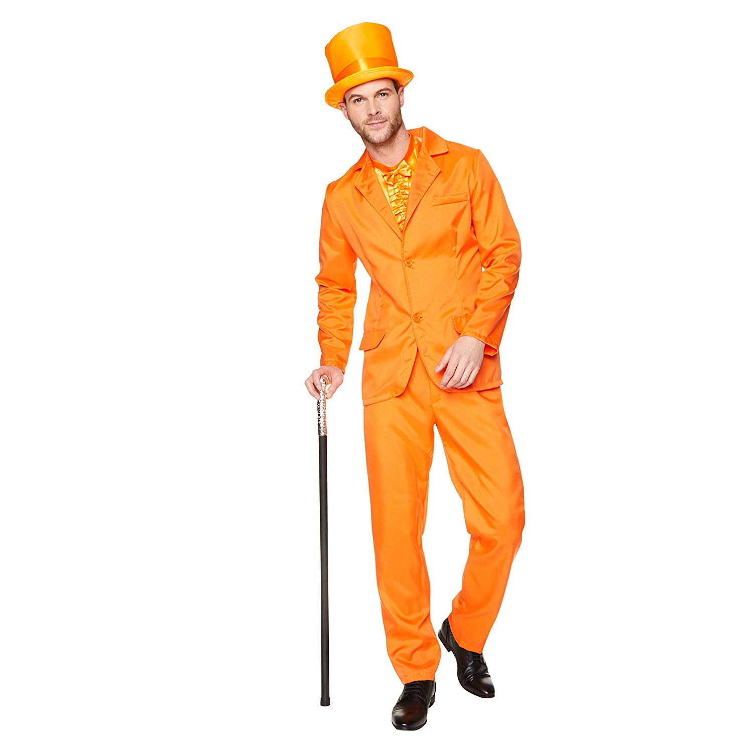 Karnival Costumes 82267 1990’s Orange Tuxedo Costume, Men – TopToy