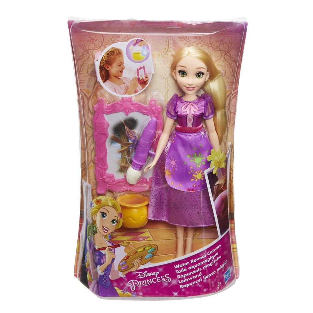 Disney Princess B9148ES00 Water Reveal Canvas Rapunzel's Doll - Image 2