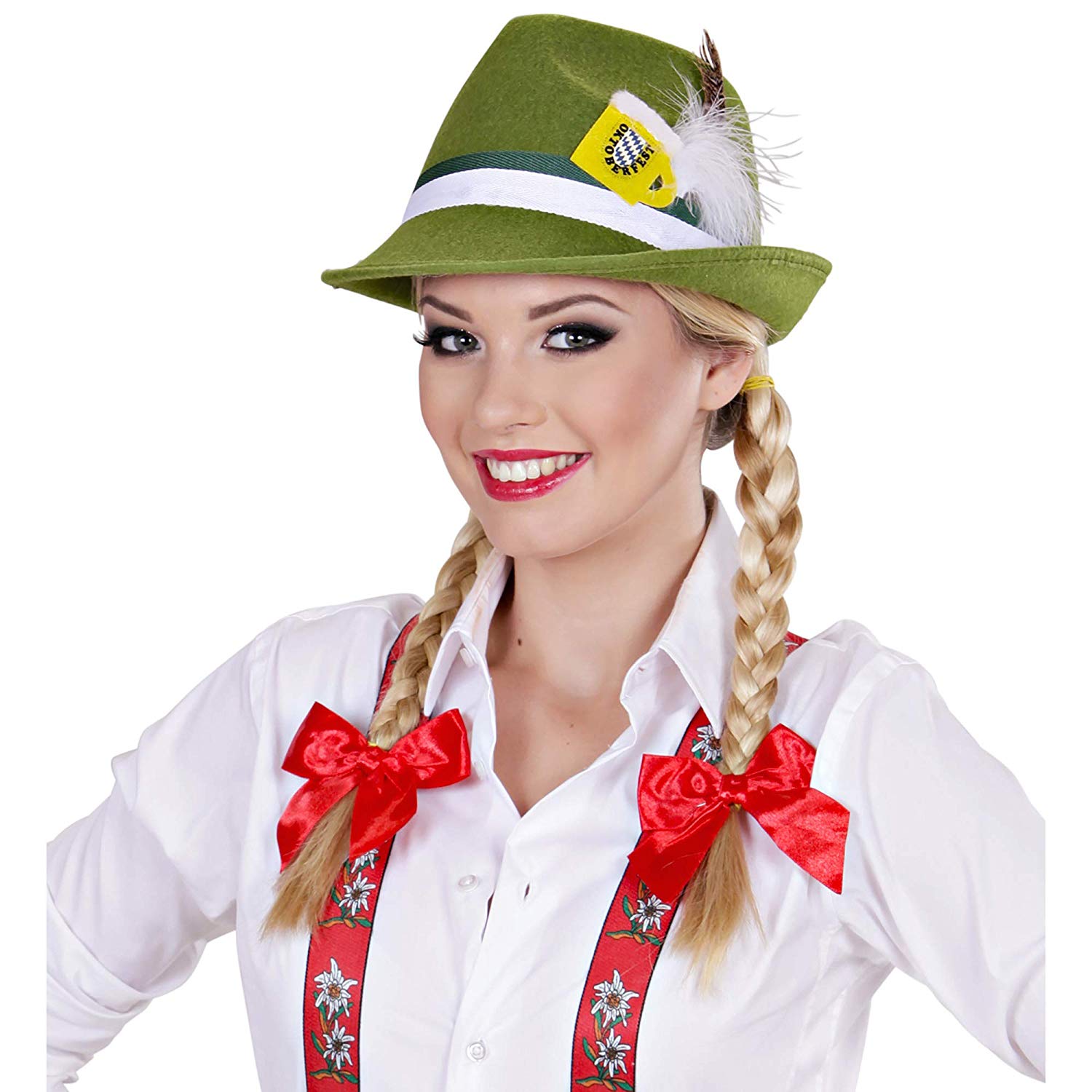 Bavarian Hat Adult Brown Oktoberfest German Costume Accessory main image 1