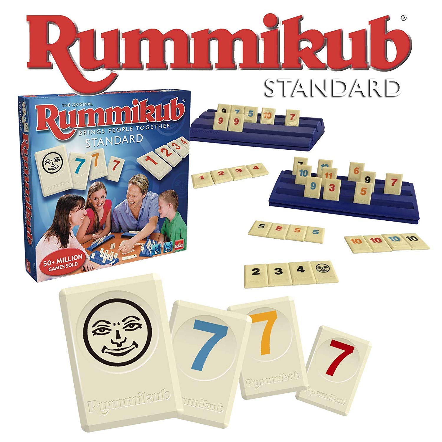Goliath Rummikub Original Standard 50221, Color Standard TopToy