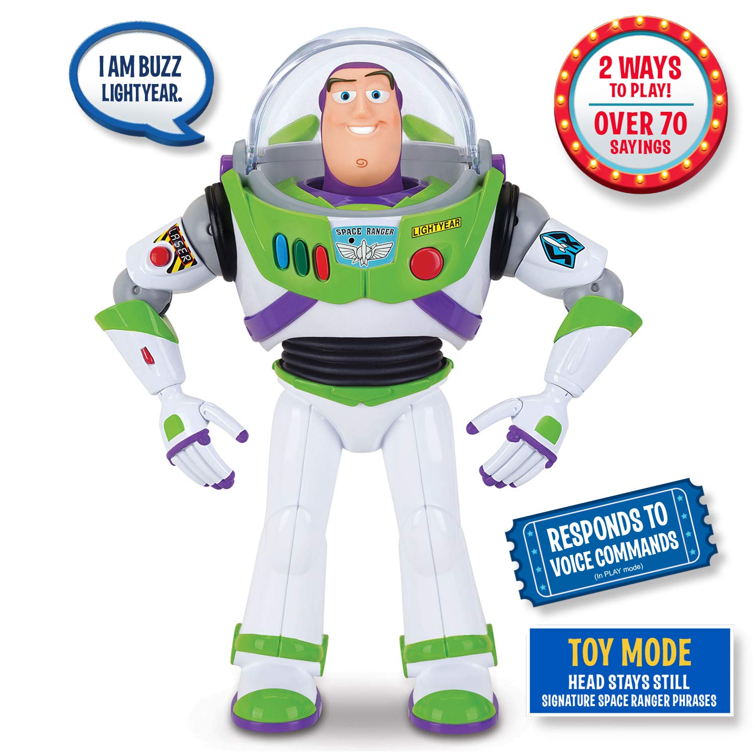 Toy Story -Buzz Lightyear Special Feature 30cm Figure – TopToy