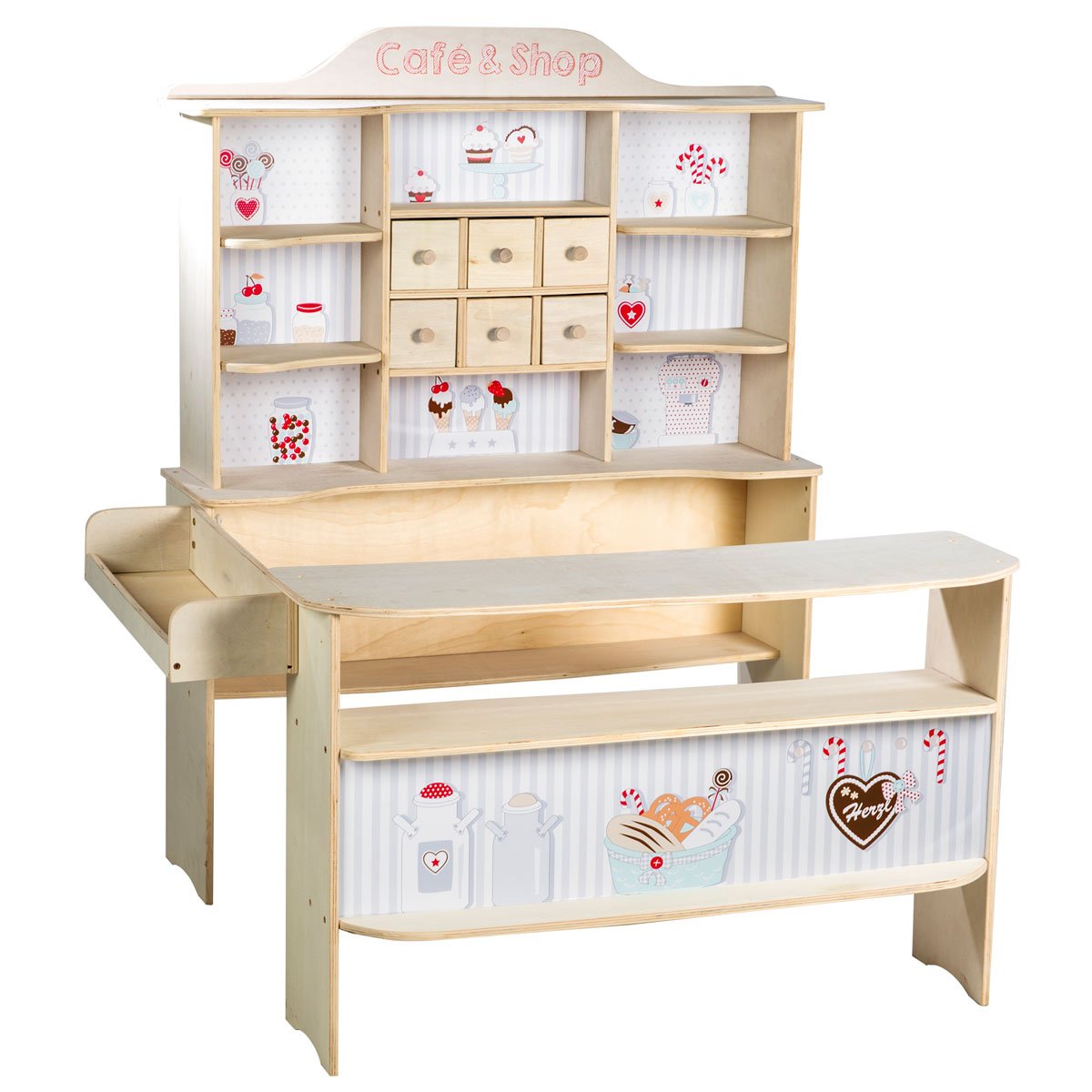 roba Grocery Shop Children Kaufmann Recharge Shop Caf&eacute;, Stitchlets Collection