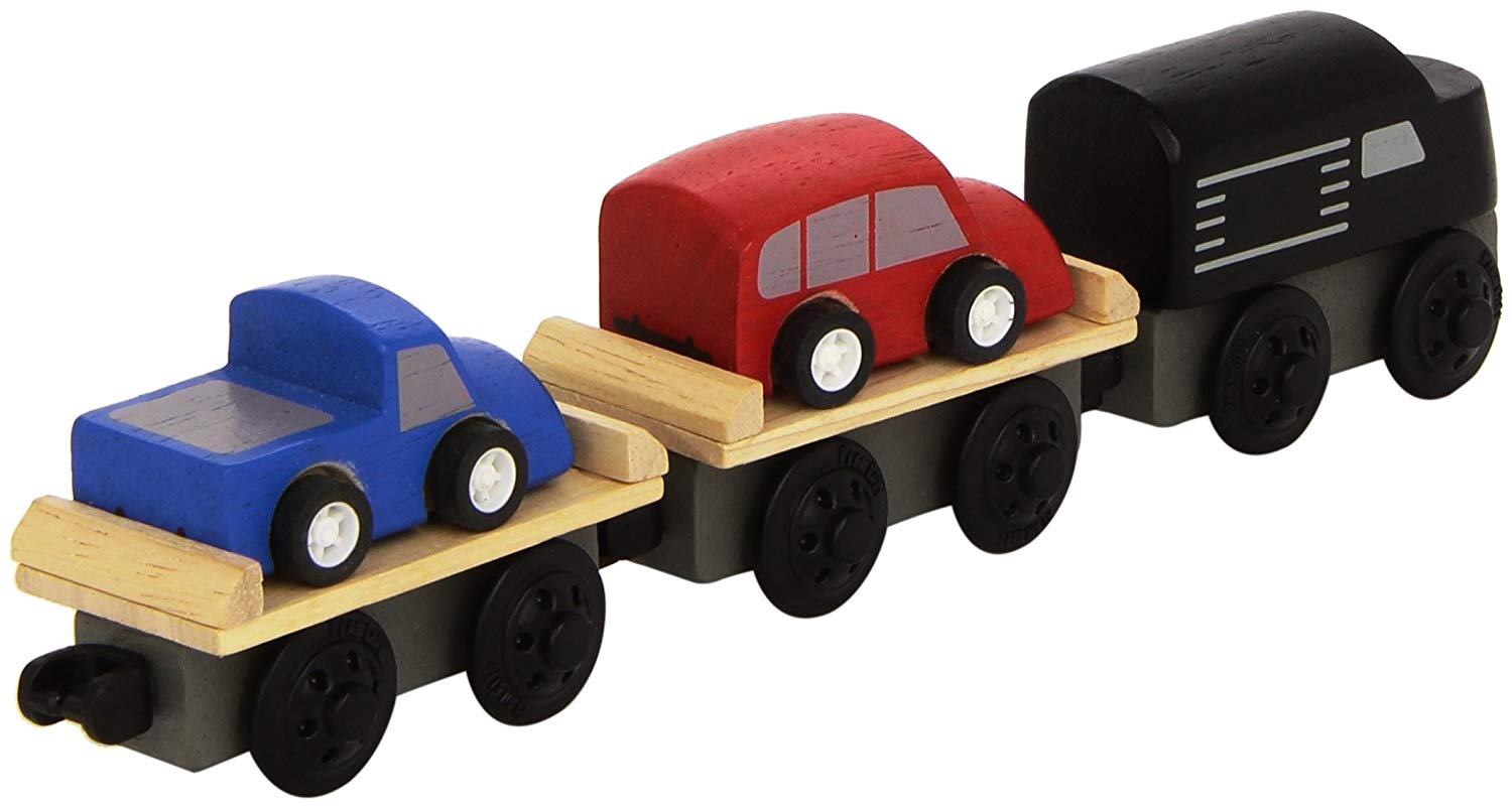Plan Toys Car Carrier Train TopToy