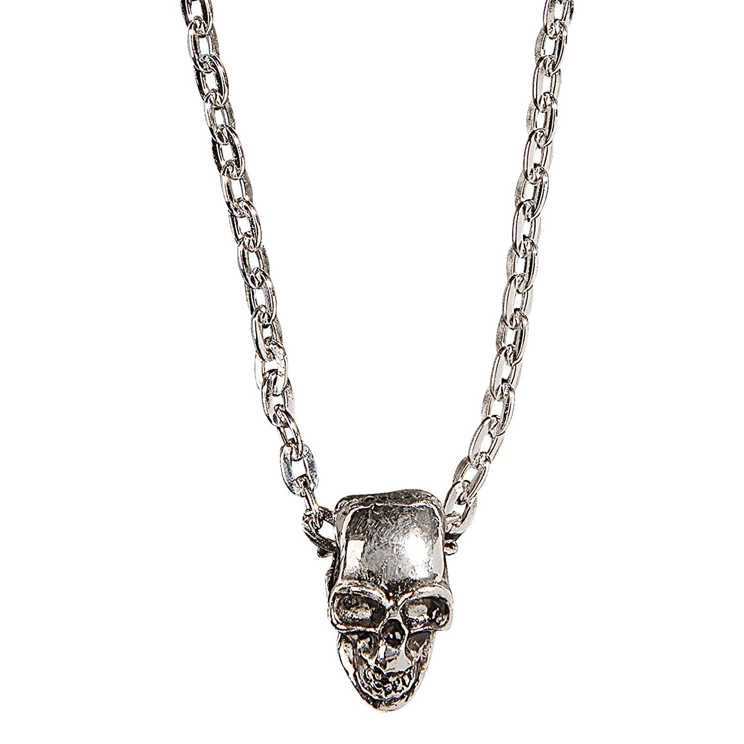 Skull Necklace Halloween Jewellery for Fancy Dress Costumes Accessories