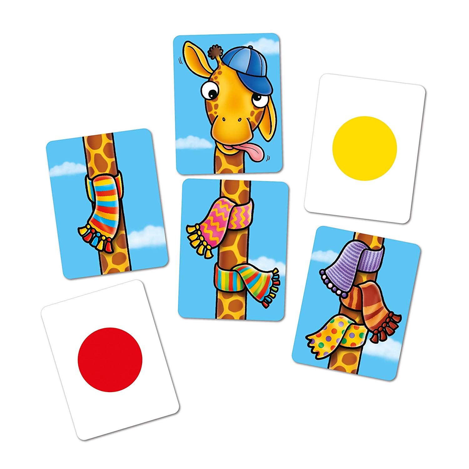 Orchard Toys 'Giraffes In Scarves' Spiel – Zählen & Farben Lernen, Für 2–6 Spieler Ab 4 Jahren