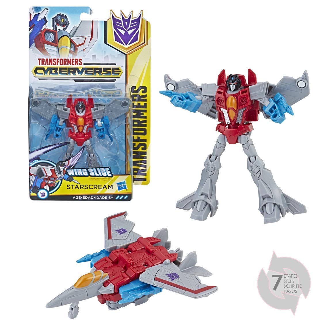 transformers cyberverse starscream toy