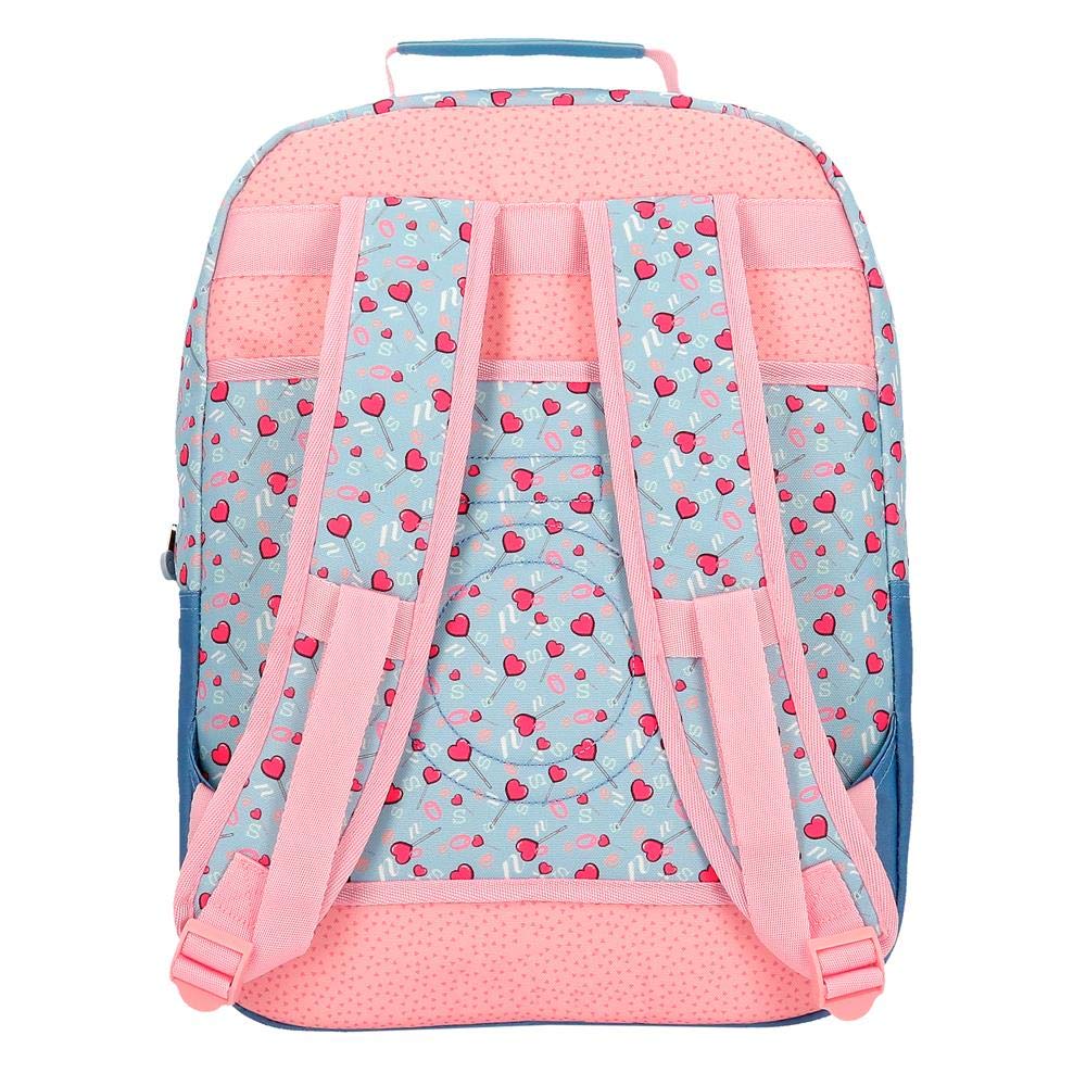Sweets Backpack Enso I love sweets Laptop backpack Multicoloured 32x42x14 cms Polyester ...