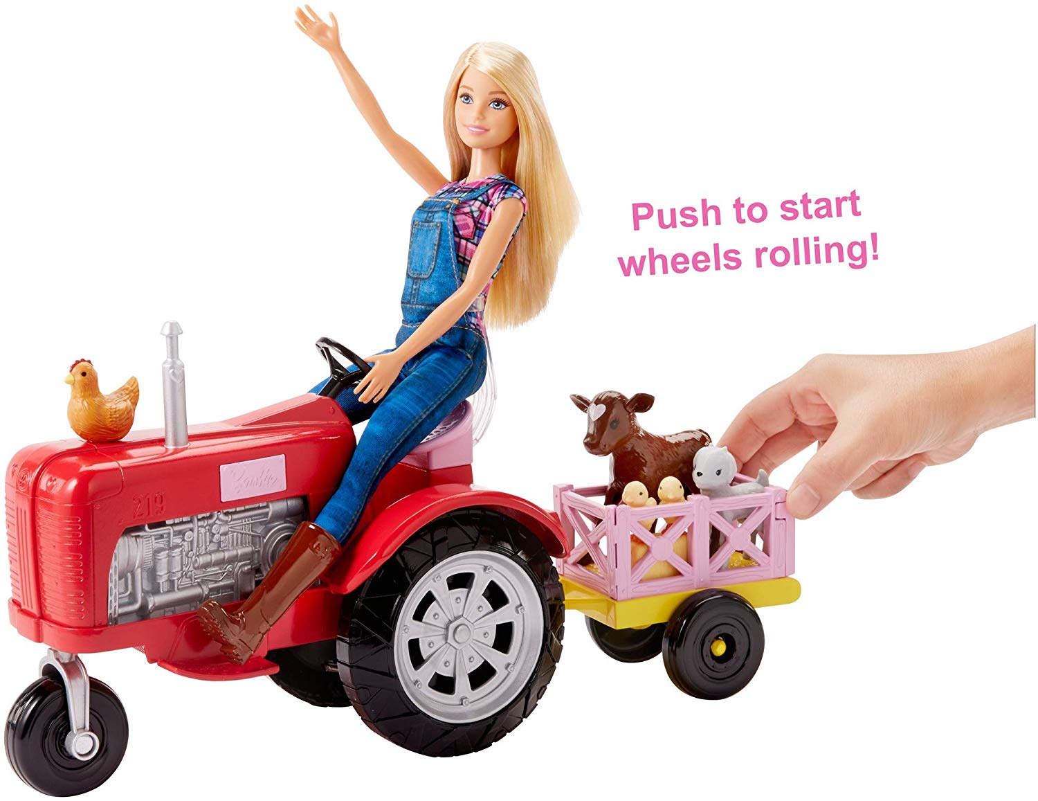 barbie farm truck