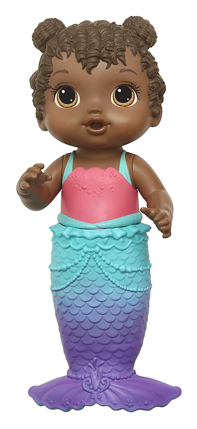 Baby Alive E5852ES1 BA Lil Mermaid BLK, Multicolour TopToy