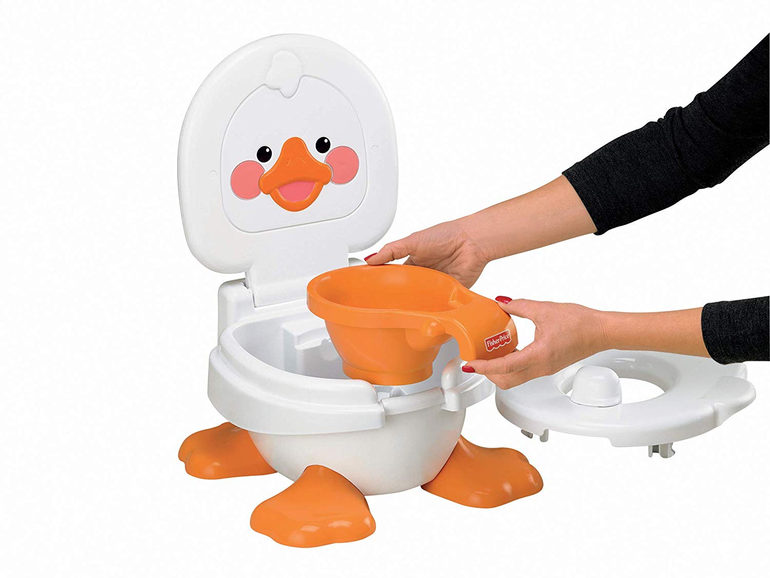 FisherPrice T6211 Ducky Fun 3in1 Potty TopToy