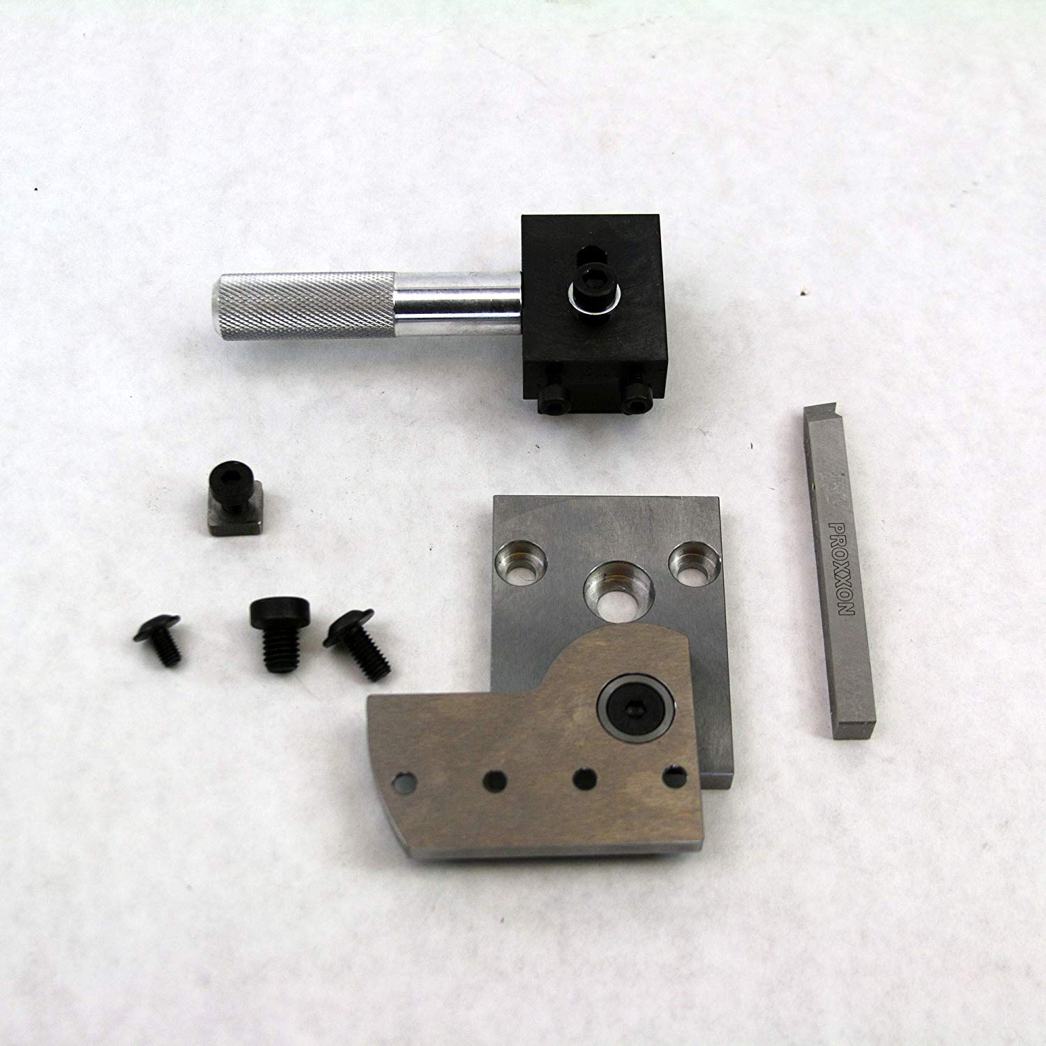 Proxxon 24062 Rotary Device, for use with FD 150/E, PD 250/E, PD 400 and Older lathes, Base Plate 67 mm x 50 mm x 55 mm, Pointed Lathe Steel: 8 mm x 8 mm x 80 mm. - Image 3