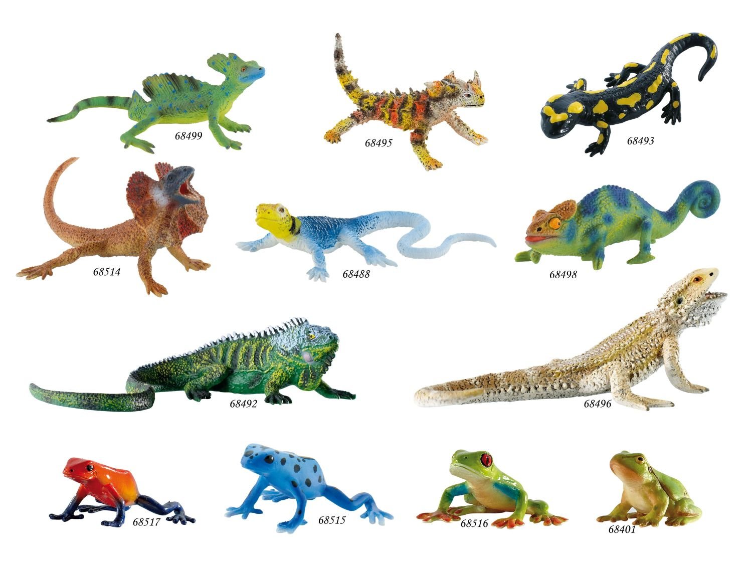 Bullyland "Red-Eyed Tree Frog" Figure (Multi-Colour) - Image 2