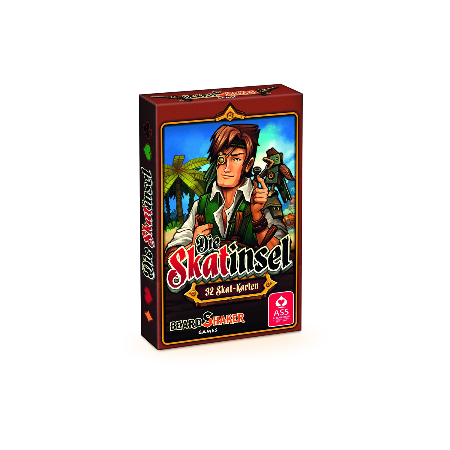 ASS Altenburger Cartes De Skat - Jeu De 32 Cartes Format 59x91 Mm - Tuning - Étui Plastique