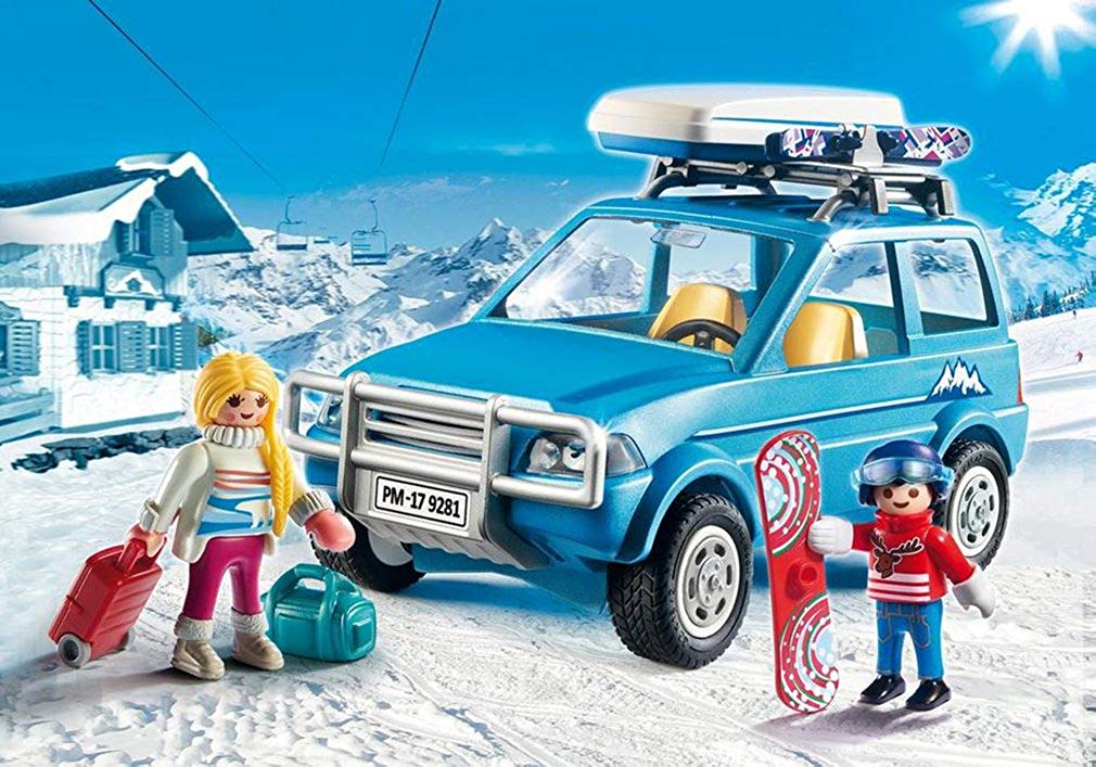 Absolut Pekkadillo Faial Playmobil Family Fun 9281 Winter SUV, for Children Ages 4+ – TopToy