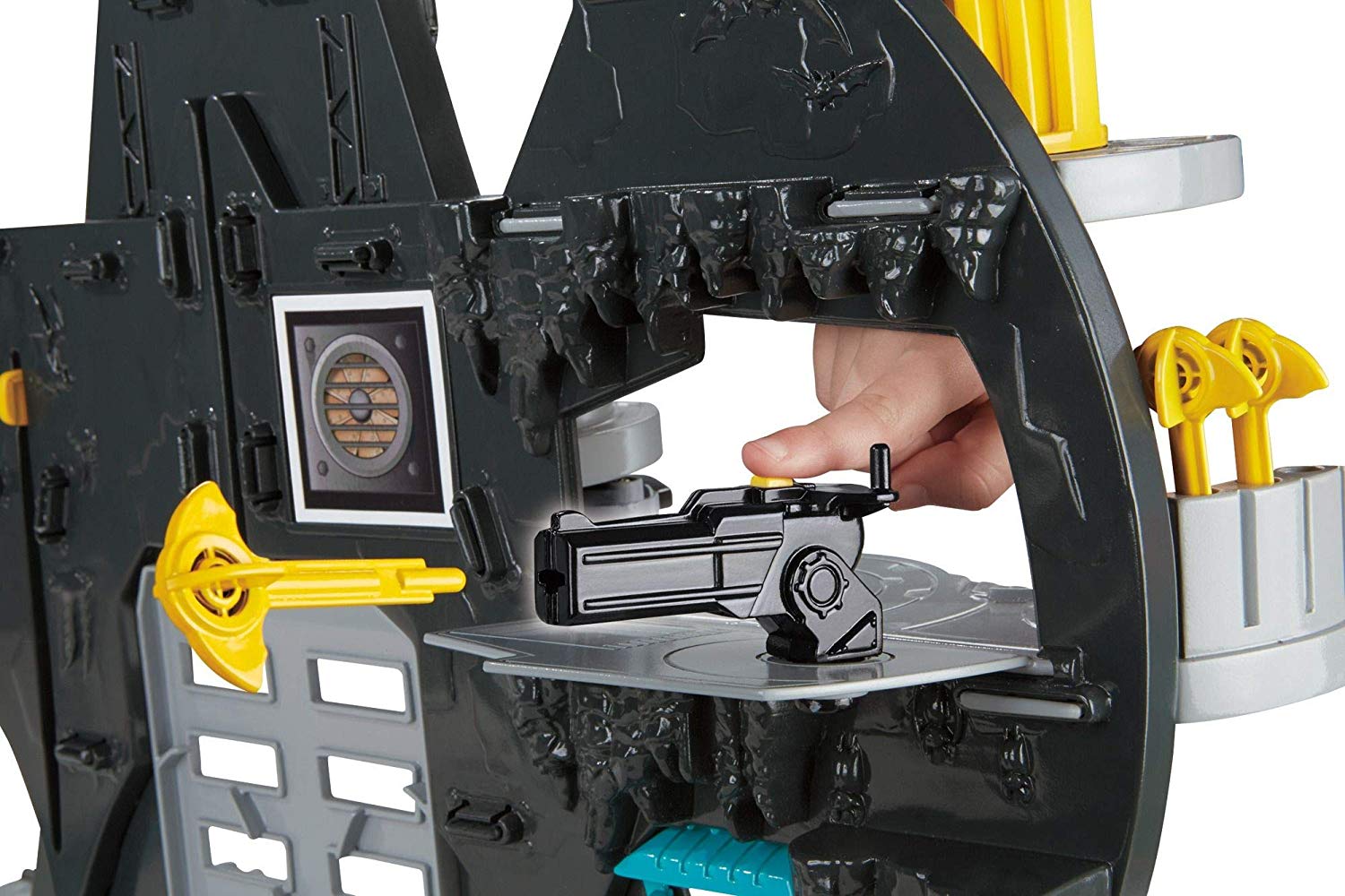 Imaginext X7677 Batman Batcave Playset with Batman and Robin Figures