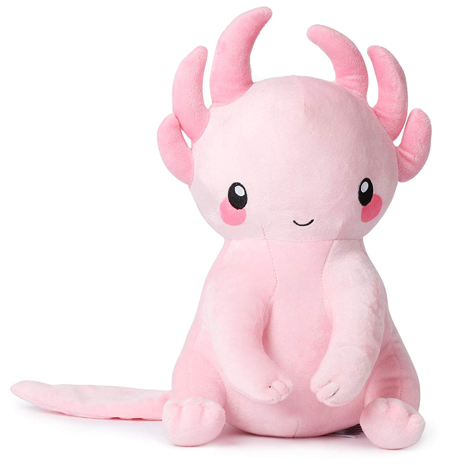 Stuffed Toy Cuddly Plush Animal for Babies corimori 1849 Toddlers 26cm Spotl The Axolotl Pink 
