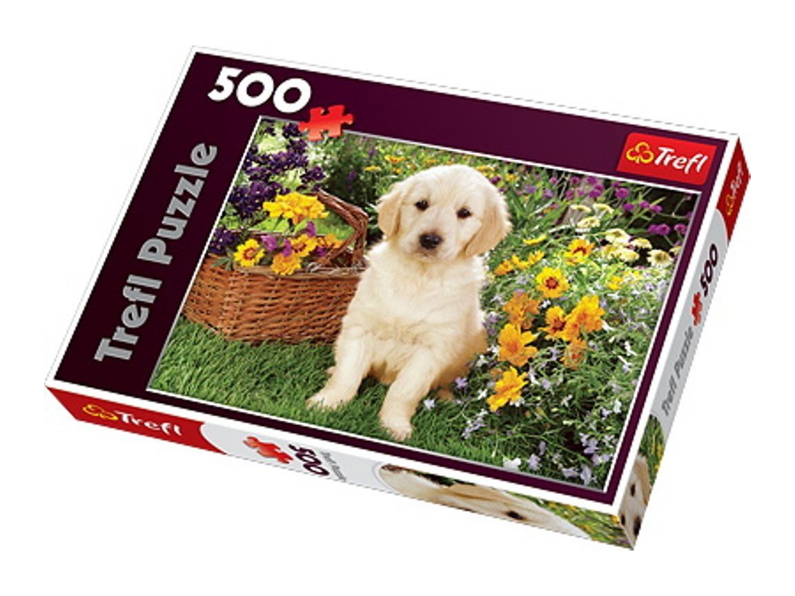 Trefl Puzzle Puppy Labrador in The Garden (500 Pieces) – TopToy