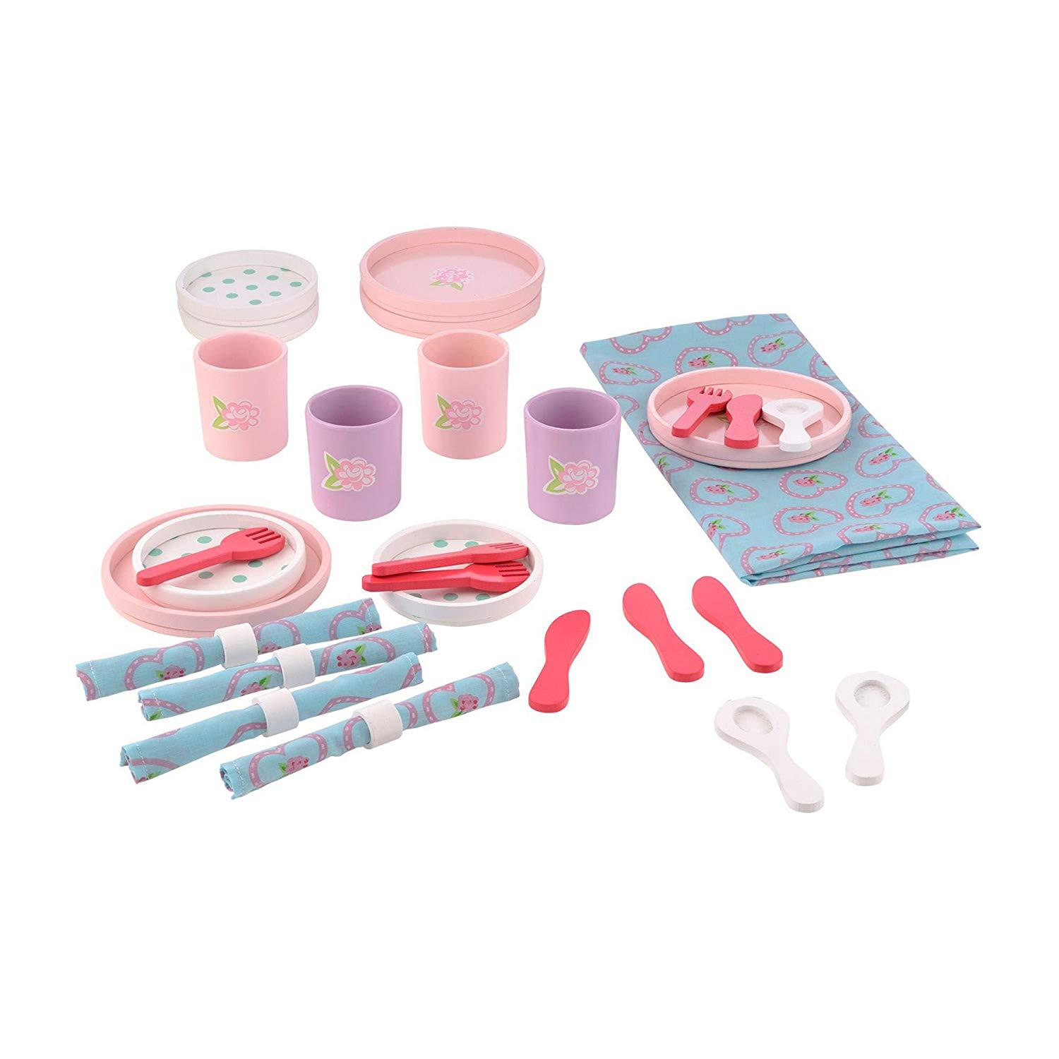 Early Learning Centre 141198 Wooden Dinner Set TopToy