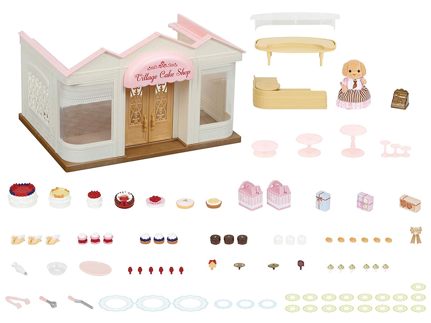 village cake shop sylvanian families