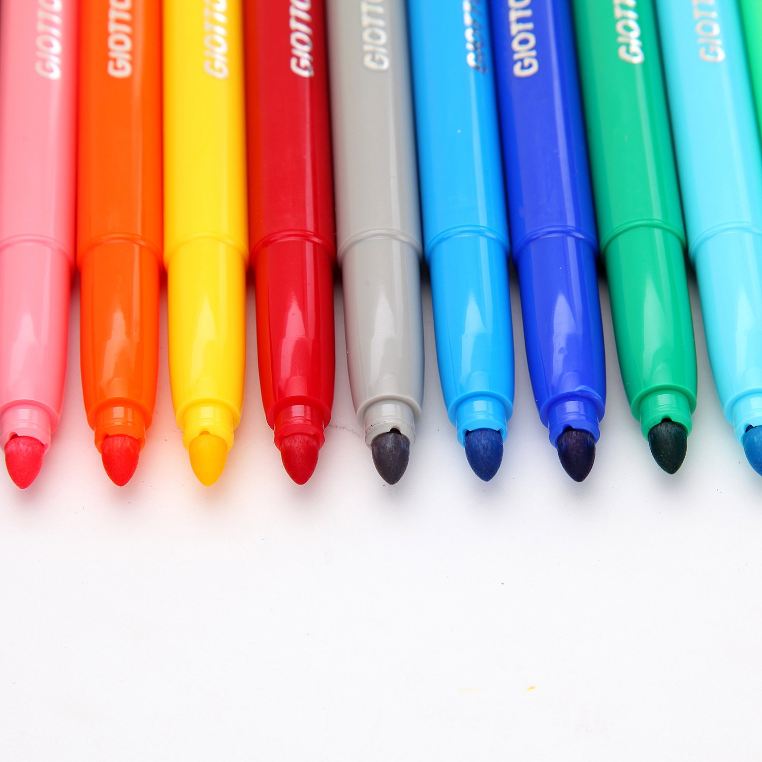 Box 24 colored jumbo felt pens Maxi