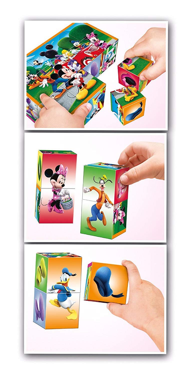 Clementoni PUZZLE CUBI 12 PZ – LA CASA DI – TopToy