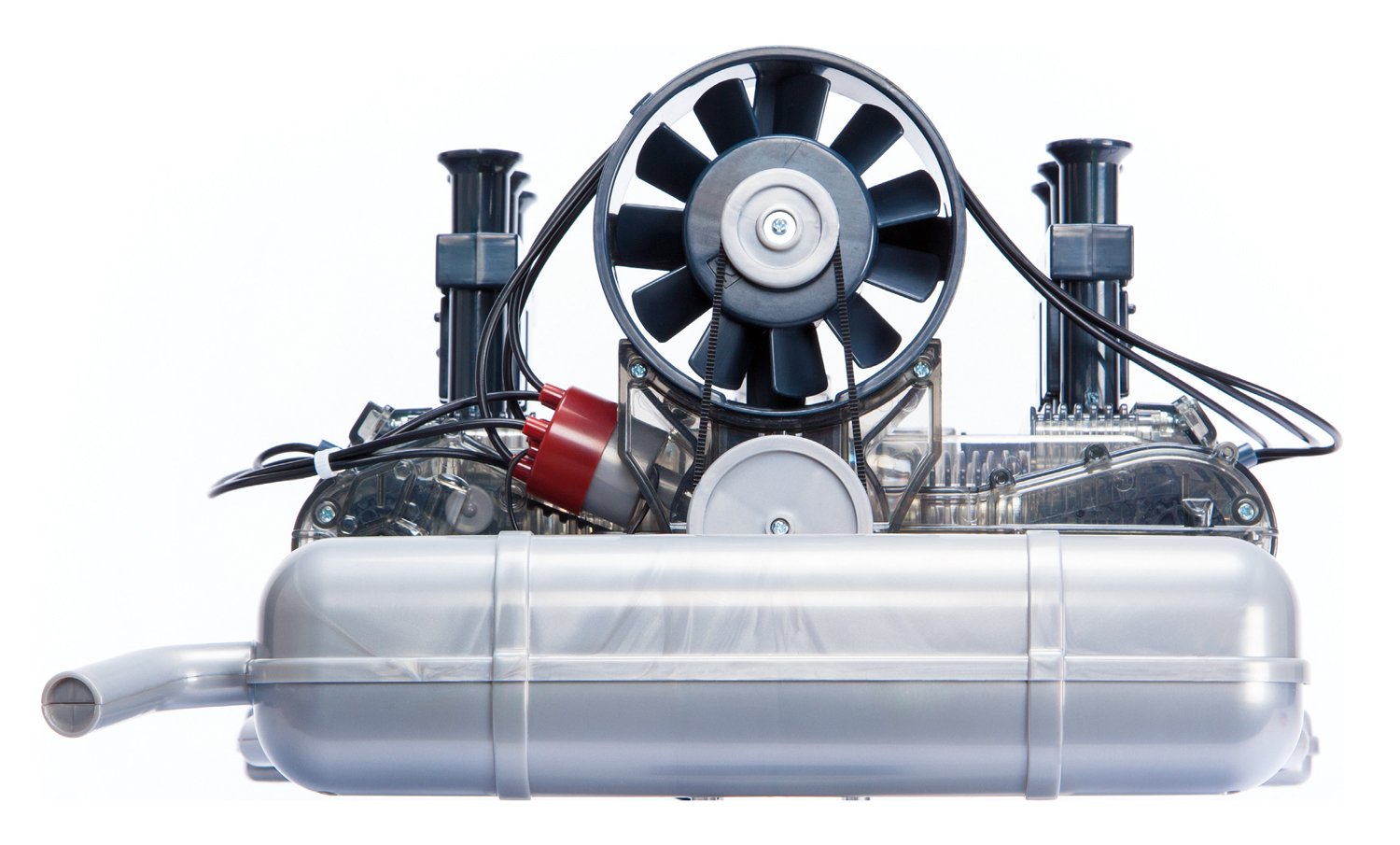 Franzis Porsche 640 911 Motormodell Franzis Flat Six Model Engine Kit