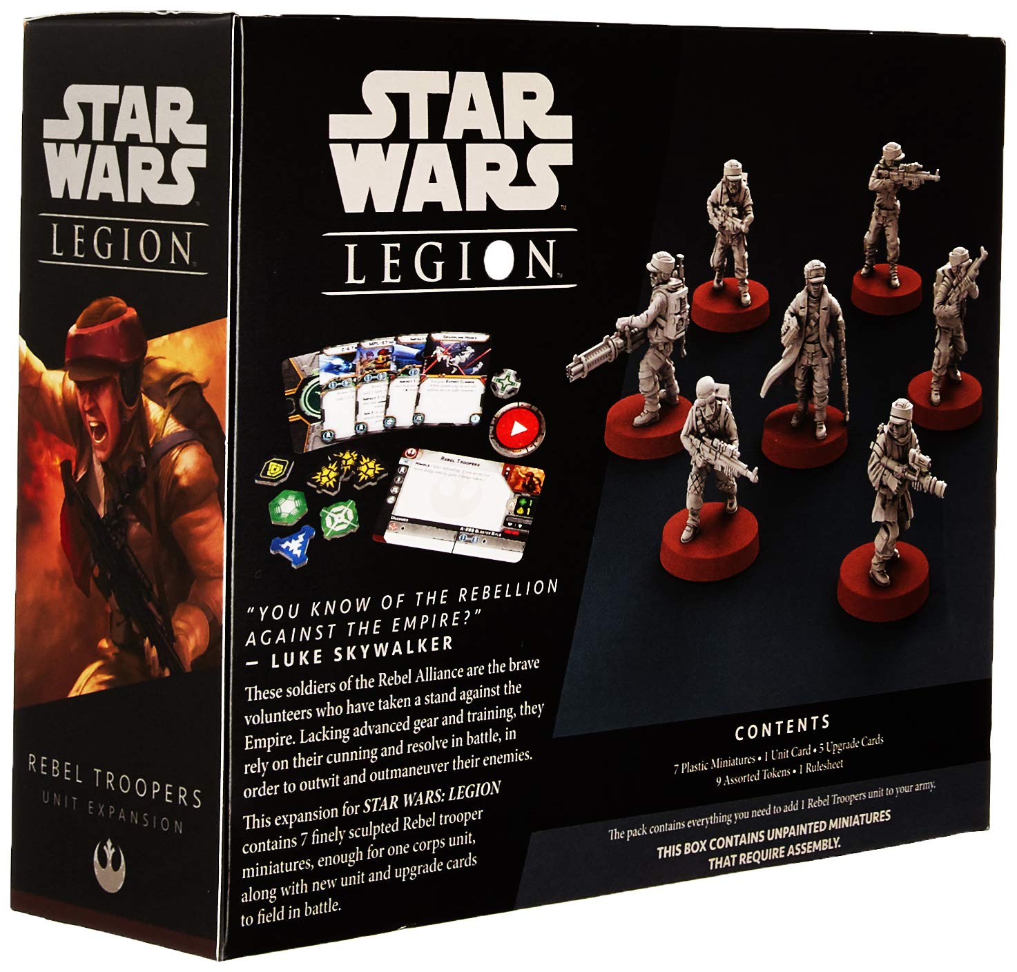 Fantasy Flight Games FFGSWL05 Star Wars: Legion Rebel Troopers Unit, Multicoloured - Image 2