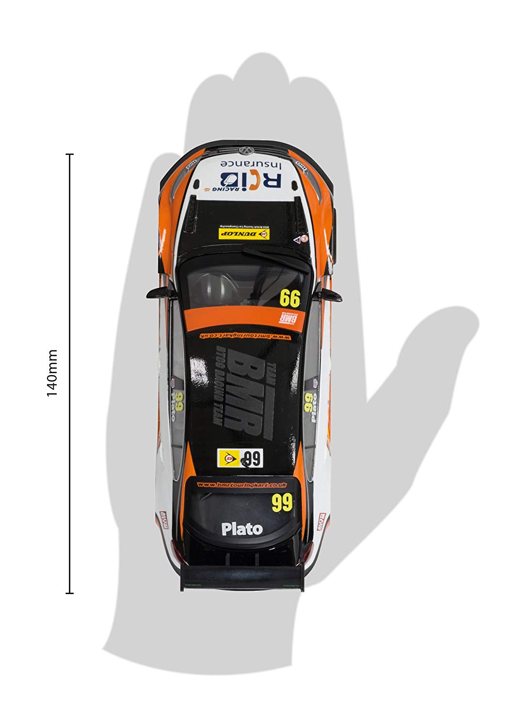 Scalextric 3737 VW Passat #99 BTCC 2015 Brands Hatch Jason Plato 