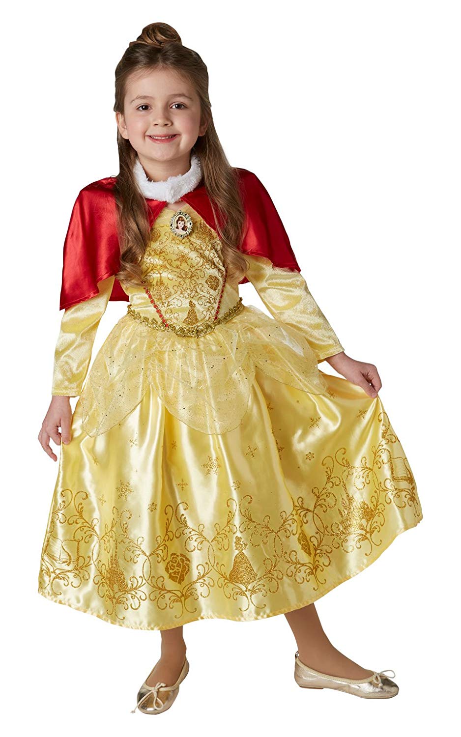 Rubie’s Official Disney Princess Belle Winter Childs Costume – size ...