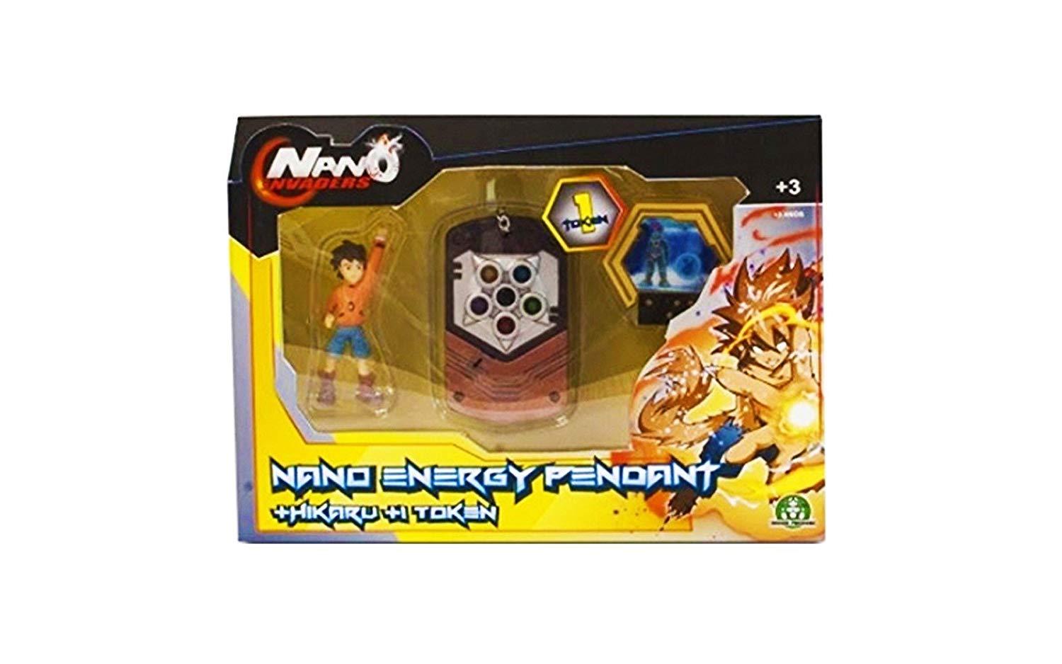 Nano Invaders Hikaru Con Armatura - Action Figure 12 Cm Snodato - Giochi Preziosi