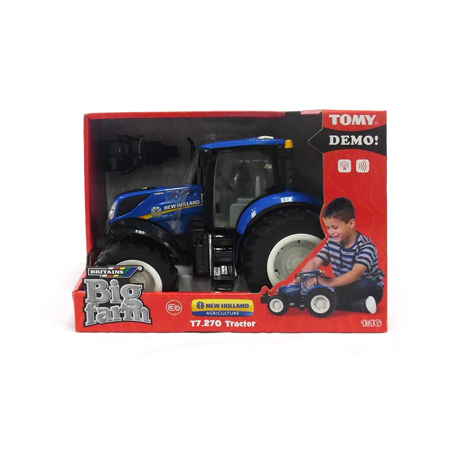 Tomy Big Farm Holland T7.t270 Tractor 43156a1us for sale online 